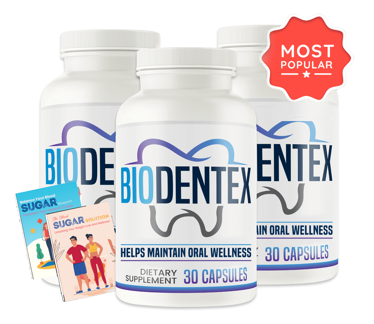 Biodentex 3 bottles bundle